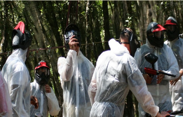  Paintball en familia o con amigos 